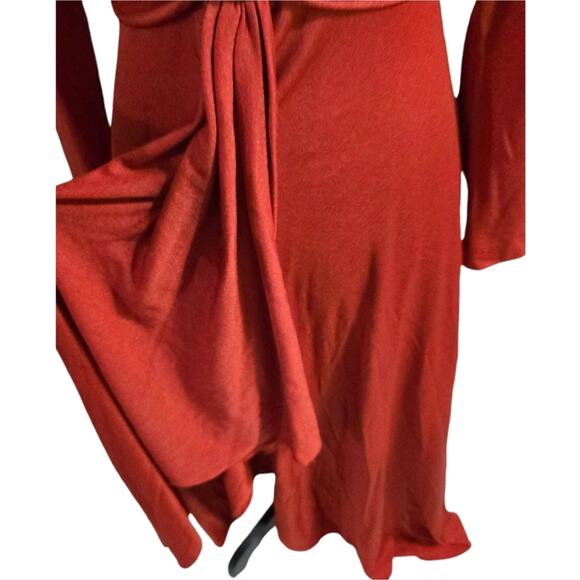 Vintage Handmade Sexy DEEp V neck Dress Size XS - Picture 4 of 5